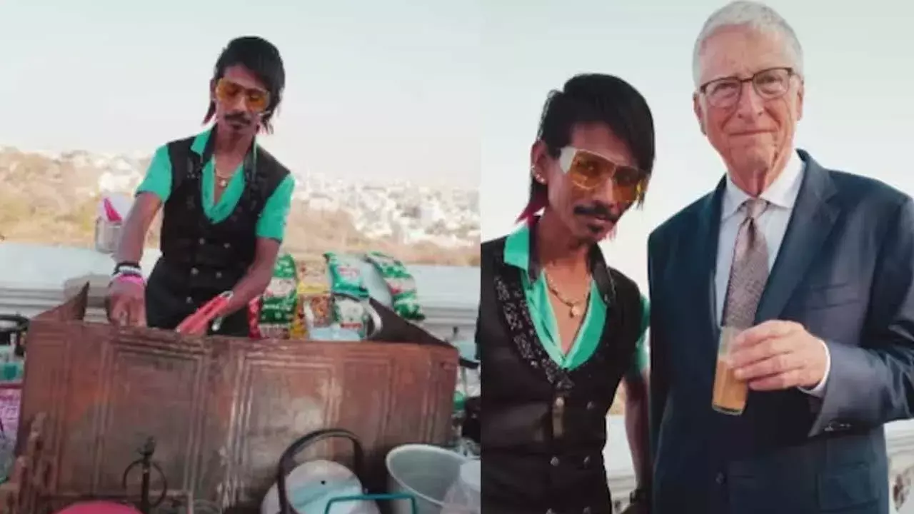 Bill Gates : చాయ్వాలాతో బిల్ గేట్స్ చాయ్ పే చర్చా Bill Gates : చాయ్వాలాతో బిల్ గేట్స్ చాయ్ పే చర్చా