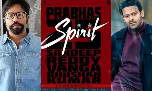 Prabhas Spirit : ప్రభాస్ స్పిరిట్..క్రేజీ అప్డేట్ ఇచ్చిన వంగా Prabhas Spirit : ప్రభాస్ స్పిరిట్..క్రేజీ అప్డేట్ ఇచ్చిన వంగా