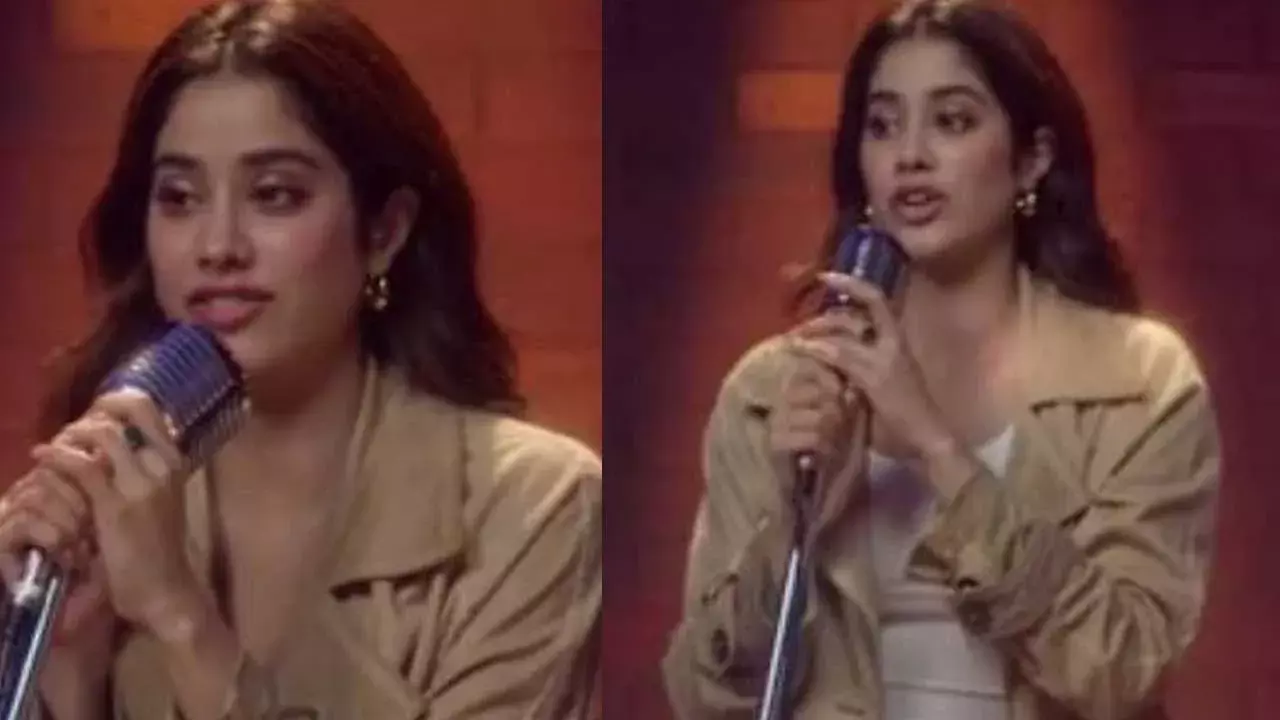 Janhvi Kapoor : స్టాండప్ కమెడియన్ గా జాన్వీ  కమెడియన్