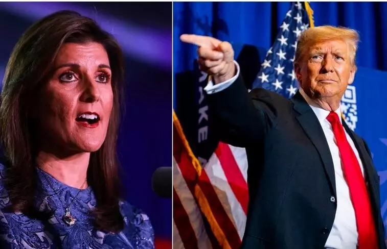 Nikki Haley: ట్రంప్ జైత్రయాత్రకు బ్రేక్ Nikki Haley: ట్రంప్ జైత్రయాత్రకు బ్రేక్