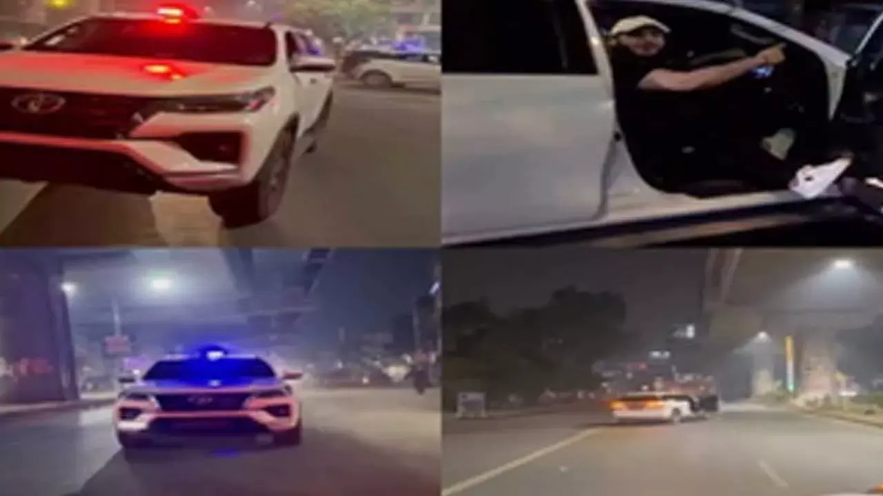 Stunts : ఇన్‌స్టాగ్రామ్‌లో ఫాలోవర్ల కోసం.. రోడ్డుపై డేంజరస్ స్టంట్స్