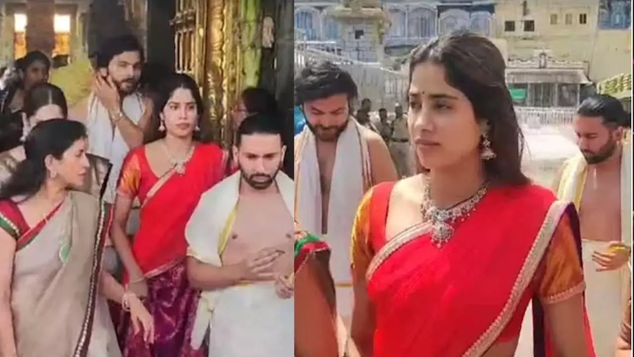 Birthday Special :  బర్త్ డే స్పెషల్.. శిఖర్ తో తిరుమలలో జాన్వీ