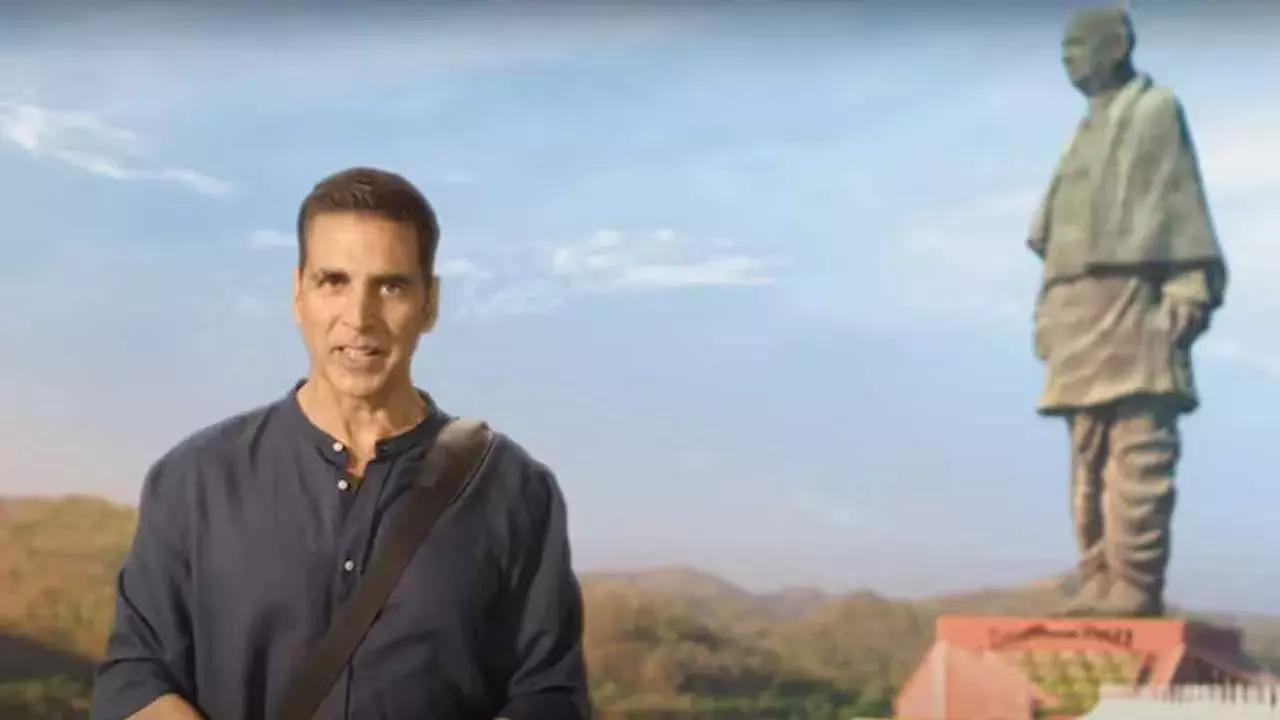 Statue of Unity : స్టాచ్యూ ఆఫ్ యూనిటీపై అక్షయ్ డాక్యుమెంటరీ Statue of Unity : స్టాచ్యూ ఆఫ్ యూనిటీపై అక్షయ్ డాక్యుమెంటరీ