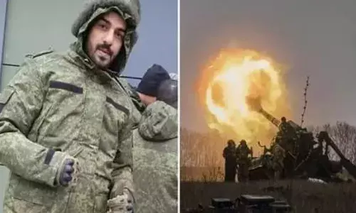 Russia-Ukraine War: రష్యా-ఉక్రెయిన్ యుద్ధంలో హైదరాబాద్ వాసి మృతి Russia-Ukraine War: రష్యా-ఉక్రెయిన్ యుద్ధంలో హైదరాబాద్ వాసి మృతి