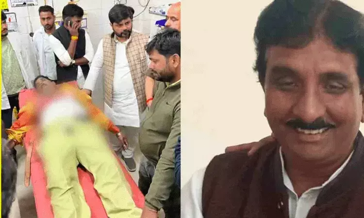 ఛాతీపై పిస్టల్ గురిపెట్టి బుల్లెట్ పేల్చి.. పట్టపగలు బీజేపీ నేత హత్య