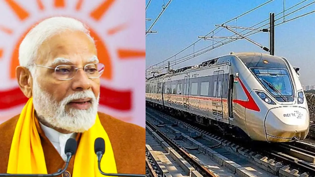 PM Modi : నమో భారత్ రైలు క్రాసింగ్ వీడియో.. యూట్యూబర్ పై మోదీ ప్రశంసలు PM Modi : నమో భారత్ రైలు క్రాసింగ్ వీడియో.. యూట్యూబర్ పై మోదీ ప్రశంసలు