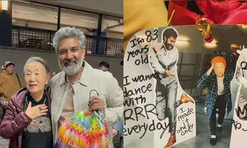 Rajamouli : జపాన్ లో 83 ఏళ్ల వృద్దురాలి నుంచి అరుదైన గిఫ్ట్ అందుకున్న రాజమౌళి Rajamouli : జపాన్ లో 83 ఏళ్ల వృద్దురాలి నుంచి అరుదైన గిఫ్ట్ అందుకున్న రాజమౌళి