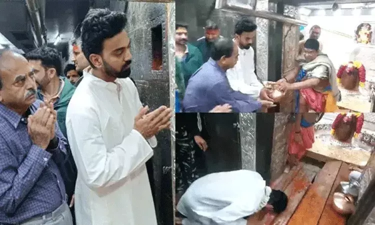 IPL 2024కి ముందు ఉజ్జయిని మహాకాళేశ్వర్ ఆలయంలో రాహుల్..