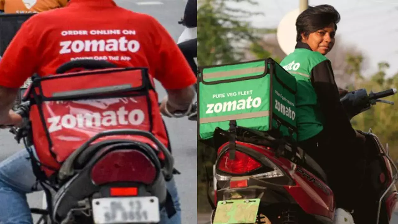 Zomato : వెజ్ ఫ్లీట్ కోసం గ్రీన్ యూనిఫాం నిర్ణయం వెనక్కి తీసుకున్న జొమాటో Zomato : వెజ్ ఫ్లీట్ కోసం గ్రీన్ యూనిఫాం నిర్ణయం వెనక్కి తీసుకున్న జొమాటో