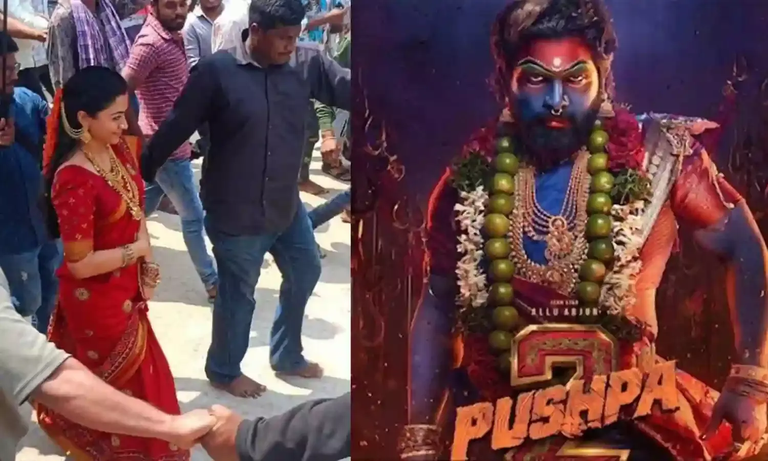 Pushpa The Rule : సెట్స్ నుంచి శ్రీవల్లి వీడియో లీక్ Pushpa The Rule : సెట్స్ నుంచి శ్రీవల్లి వీడియో లీక్
