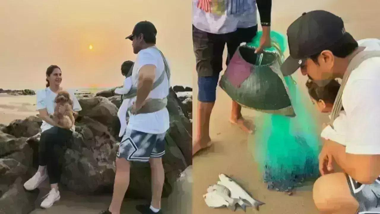 Ram Charan, Upasana : కూతురు క్లిన్ కారా ఫస్ట్ బీచ్ ఎక్స్ పీరియన్స్ గ్లింప్స్