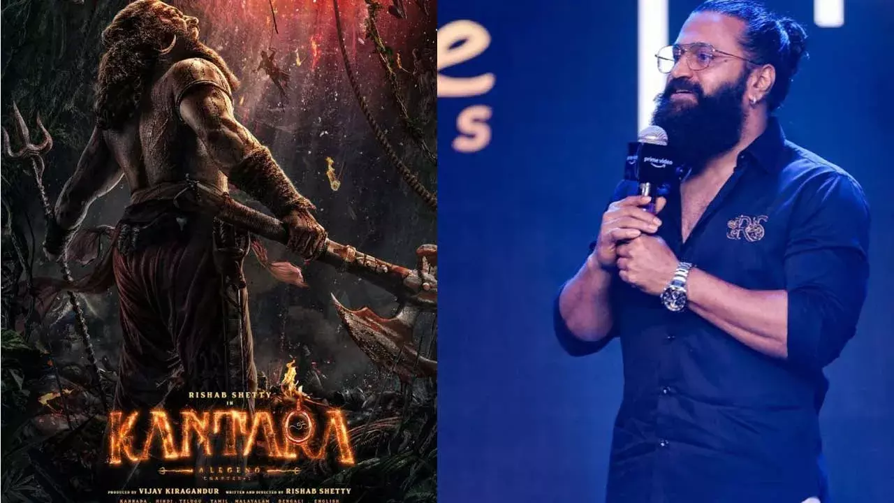 Kantara : రిషబ్ శెట్టి సొంత ఊర్లోనే కాంతార కోసం భారీ సెట్ Kantara : రిషబ్ శెట్టి సొంత ఊర్లోనే కాంతార కోసం భారీ సెట్