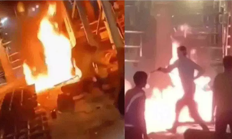 ఉజ్జయిని మహాకాళేశ్వర్ ఆలయంలో అగ్ని ప్రమాదం ఉజ్జయిని మహాకాళేశ్వర్ ఆలయంలో అగ్ని ప్రమాదం