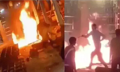 ఉజ్జయిని మహాకాళేశ్వర్ ఆలయంలో అగ్ని ప్రమాదం