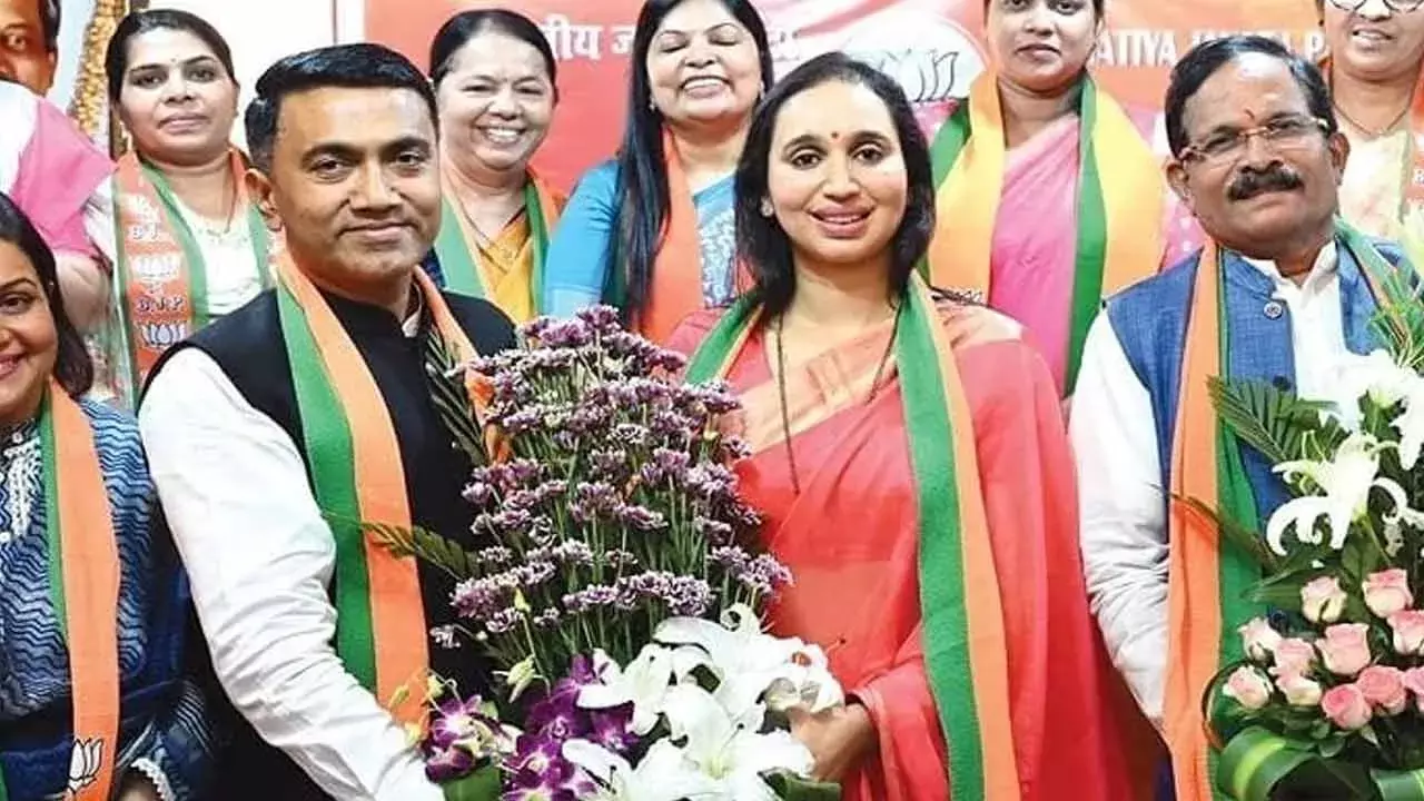 BJP : గోవాలో తొలిసారిగా మహిళకు బీజేపీ టికెట్