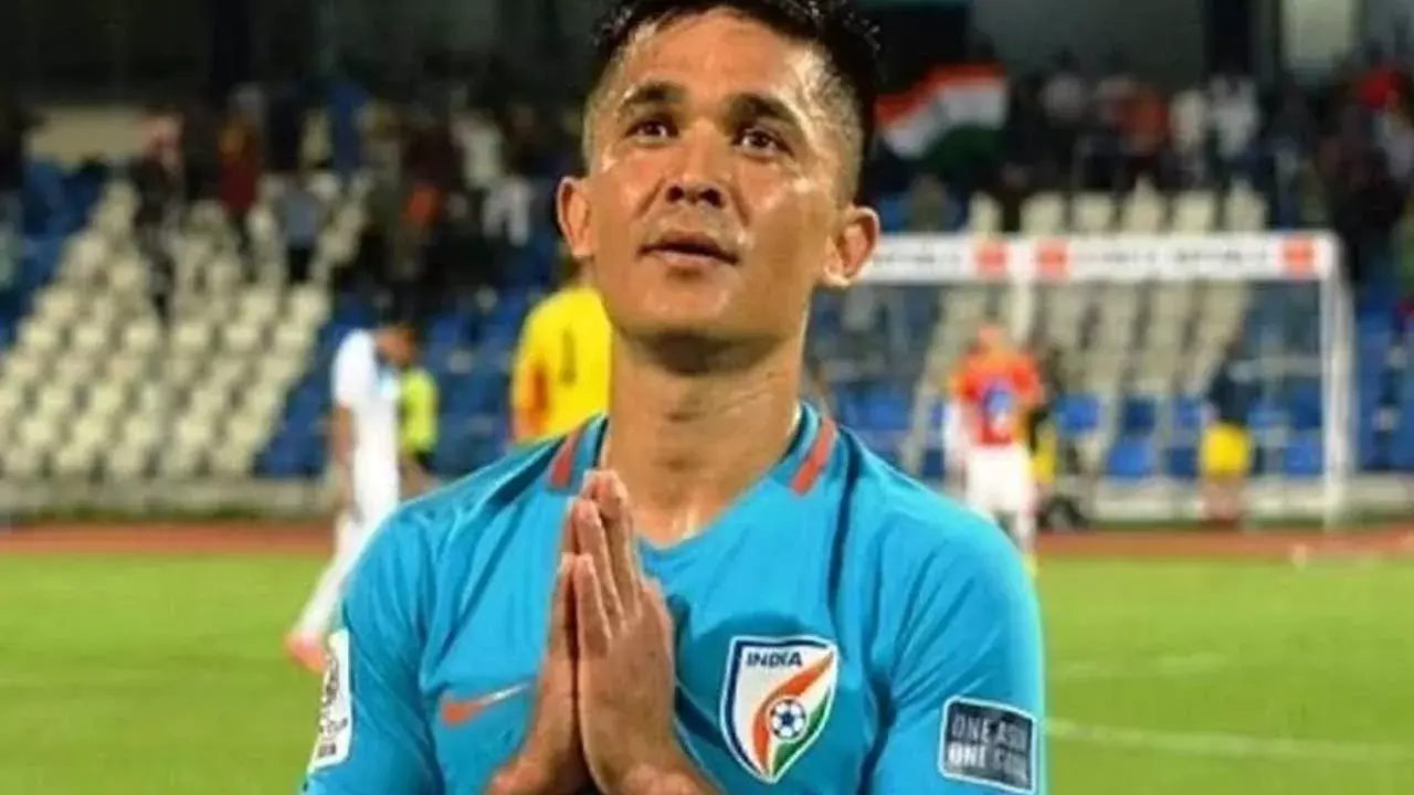 Sunil Chhetri : సునీల్ ఛెత్రి అరుదైన రికార్డు