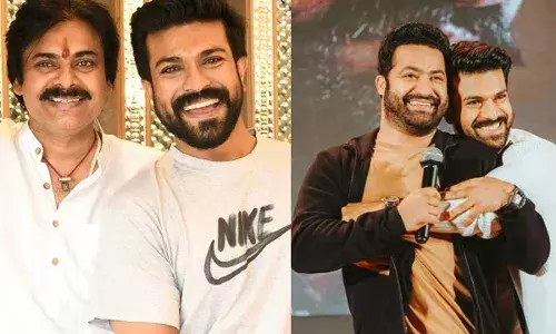 Birthday Wishes : రామ్ చరణ్కు పవన్, ఎన్టీఆర్ పుట్టినరోజు శుభాకాంక్షలు Birthday Wishes : రామ్ చరణ్కు పవన్, ఎన్టీఆర్ పుట్టినరోజు శుభాకాంక్షలు