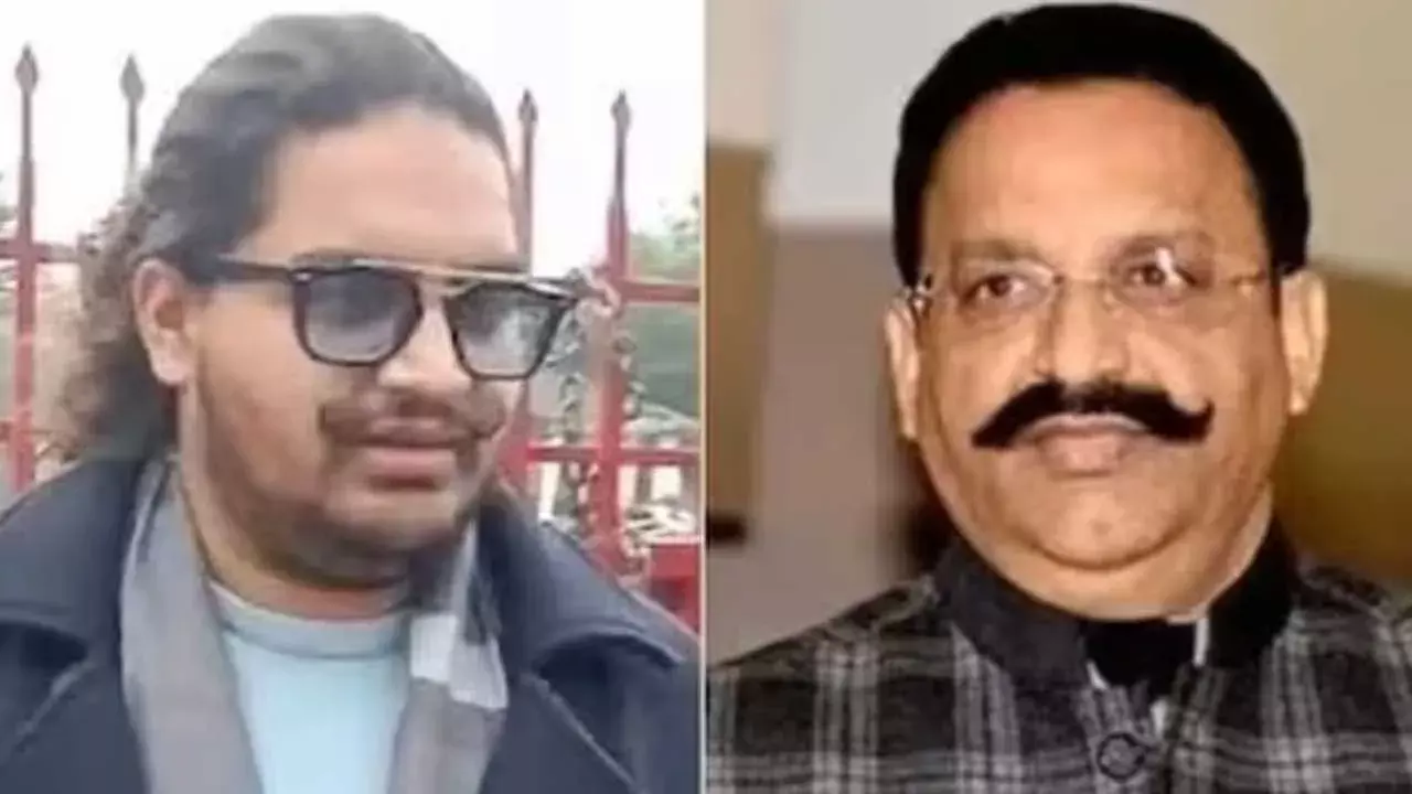 Mukhtar Ansari : మా నాన్నకు స్లో పాయిజన్ ఇచ్చారు : ముఖ్తార్ అన్సారీ  కొడుకు Mukhtar Ansari : మా నాన్నకు స్లో పాయిజన్ ఇచ్చారు : ముఖ్తార్ అన్సారీ  కొడుకు
