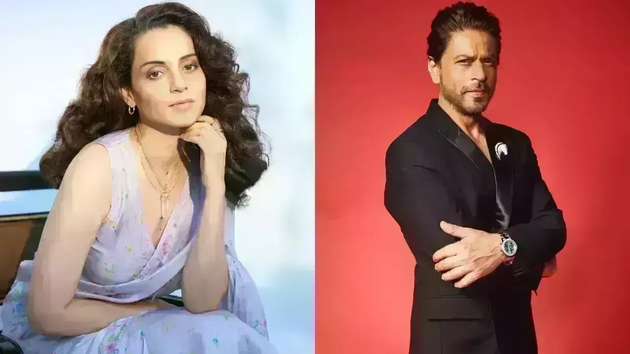 Kangana Ranaut : షారూఖ్ ఖాన్తో పోల్చుకున్న క్వీన్ Kangana Ranaut : షారూఖ్ ఖాన్తో పోల్చుకున్న క్వీన్