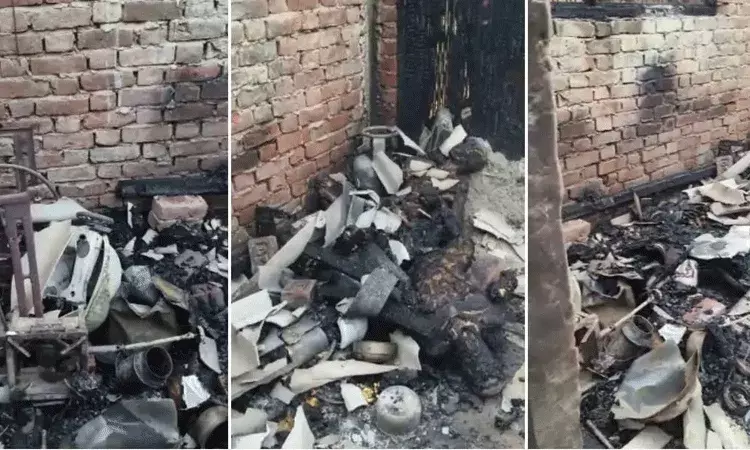 టీ చేస్తుండగా సిలిండర్ పేలి 11 నెలల బాలికతో సహా నలుగురు మృతి టీ చేస్తుండగా సిలిండర్ పేలి 11 నెలల బాలికతో సహా నలుగురు మృతి