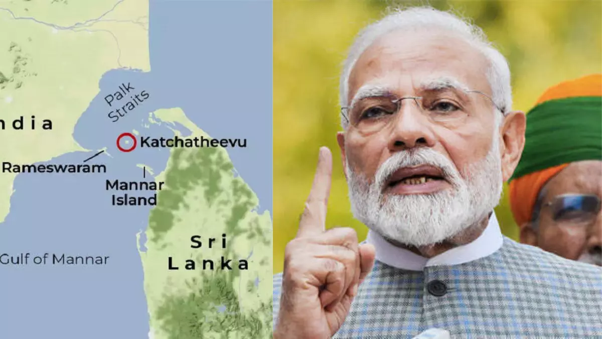 Kachchchatheevu: కచ్చతీవు దీవిని శ్రీలంకకు ఇచ్చేసింది కాంగ్రెస్ ..మోదీ Kachchchatheevu: కచ్చతీవు దీవిని శ్రీలంకకు ఇచ్చేసింది కాంగ్రెస్ ..మోదీ