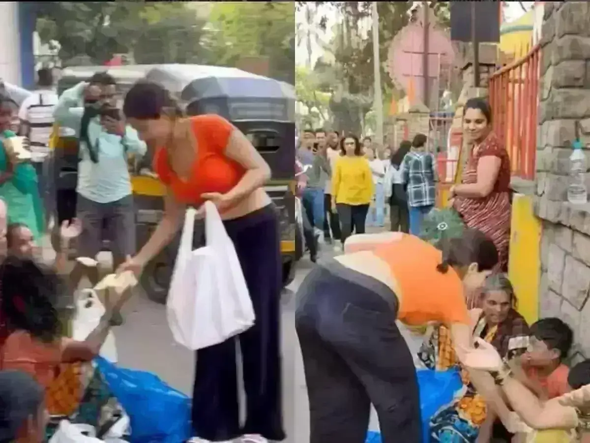 Sara Ali Khan : రోడ్డు పక్కన యాచకులకు సహాయం చేసిన బాలీవుడ్ నటి