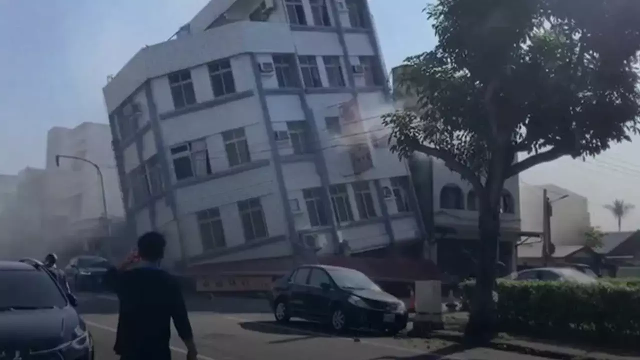 Earthquake : 25ఏళ్లలో ఇదే మొదటిసారి..  తైవాన్లో భారీ భూకంపం Earthquake : 25ఏళ్లలో ఇదే మొదటిసారి..  తైవాన్లో భారీ భూకంపం