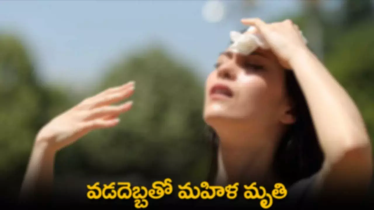 Sunstroke : వడదెబ్బతో మహిళ మృతి Sunstroke : వడదెబ్బతో మహిళ మృతి