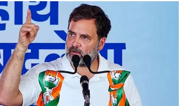 RAHUL: పారిశ్రామికవేత్తల నుంచి బీజేపీకి విరాళాలు RAHUL: పారిశ్రామికవేత్తల నుంచి బీజేపీకి విరాళాలు