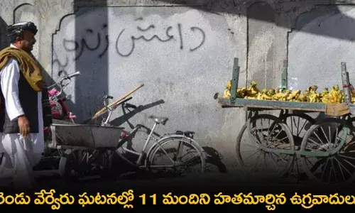 Terrorism : రెండు వేర్వేరు ఘటనల్లో 11 మందిని హతమార్చిన  ఉగ్రవాదులు Terrorism : రెండు వేర్వేరు ఘటనల్లో 11 మందిని హతమార్చిన  ఉగ్రవాదులు