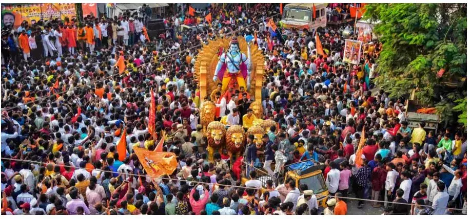 AP: హైదరాబాద్‌లో శోభాయాత్రకు భారీ ఏర్పాట్లు