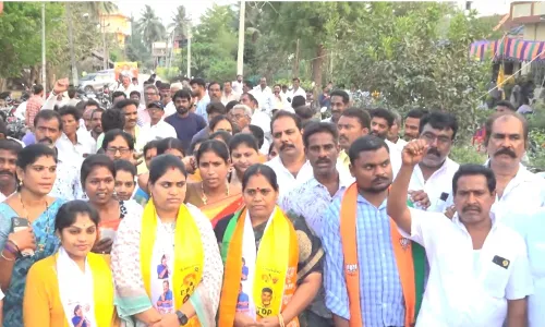 AP: ఆంధ్రప్రదేశ్లో కూటమి హోరు AP: ఆంధ్రప్రదేశ్లో కూటమి హోరు