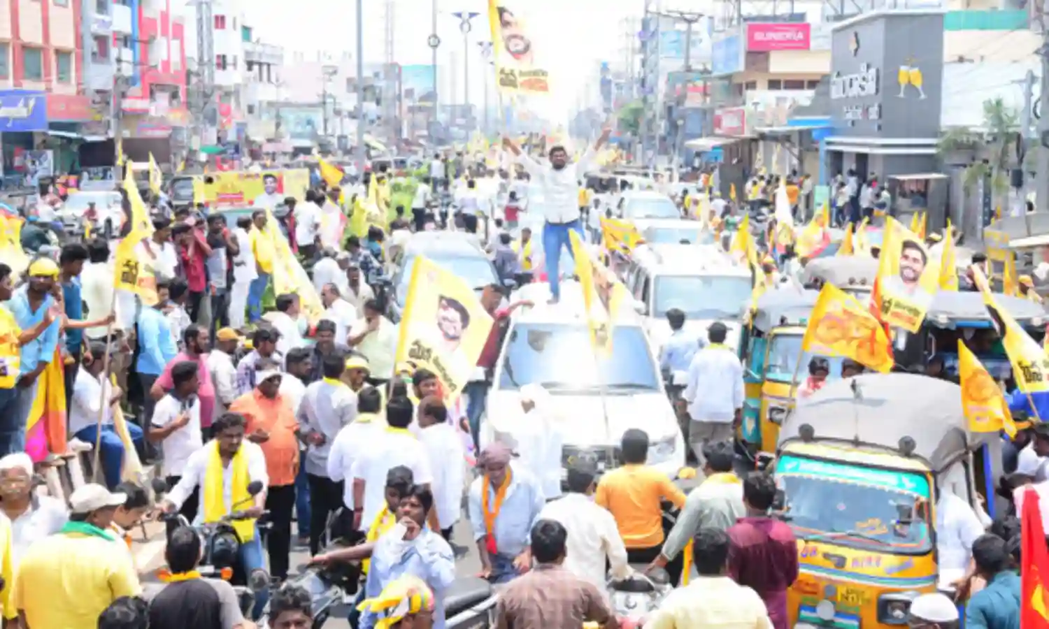 Lokesh Nomination:  దుమ్మురేపిన నారా లోకేష్ నామినేషన్ ర్యాలీ
