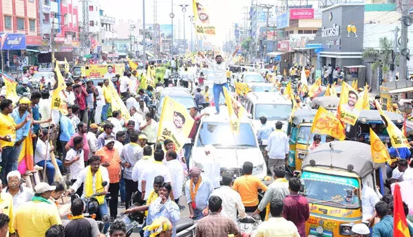 Lokesh Nomination:  దుమ్మురేపిన నారా లోకేష్ నామినేషన్ ర్యాలీ
