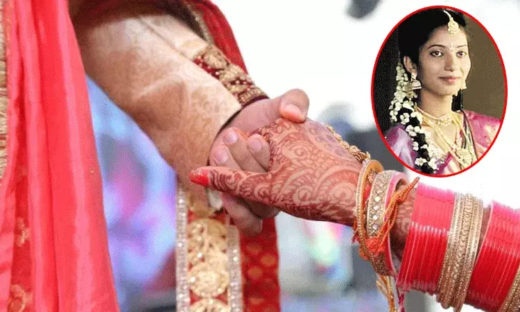 చదువుకుంటానంటే పెళ్లి చేశారు.. బాధతో నవ వధువు బలవన్మరణం