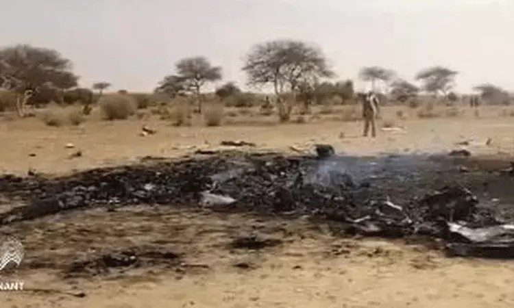 జైసల్మేర్లో కూలిన ఇండియన్ ఎయిర్ ఫోర్స్ విమానం జైసల్మేర్లో కూలిన ఇండియన్ ఎయిర్ ఫోర్స్ విమానం