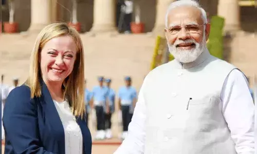 జి-7 సమావేశానికి ఇటలీ ప్రధాని ఆహ్వానం.. ధన్యవాదాలు తెలిపిన మోదీ జి-7 సమావేశానికి ఇటలీ ప్రధాని ఆహ్వానం.. ధన్యవాదాలు తెలిపిన మోదీ