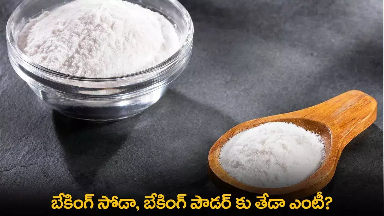 Baking Soda vs Baking Powder : బేకింగ్ సోడా, బేకింగ్ పౌడర్ కు తేడా ఎంటీ? Baking Soda vs Baking Powder : బేకింగ్ సోడా, బేకింగ్ పౌడర్ కు తేడా ఎంటీ?