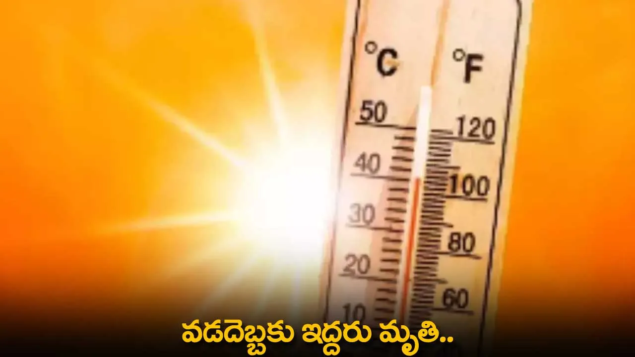 TS : వడదెబ్బకు ఇద్దరు మృతి.. ఇవాళ, రేపు ఎండలు మరింత తీవ్రం TS : వడదెబ్బకు ఇద్దరు మృతి.. ఇవాళ, రేపు ఎండలు మరింత తీవ్రం