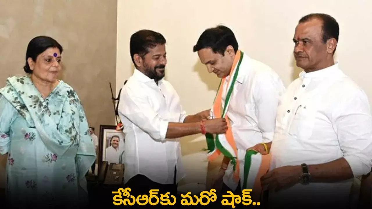 TS : కేసీఆర్కు మరో షాక్.. కాంగ్రెస్లో చేరిన గుత్తా అమిత్ TS : కేసీఆర్కు మరో షాక్.. కాంగ్రెస్లో చేరిన గుత్తా అమిత్