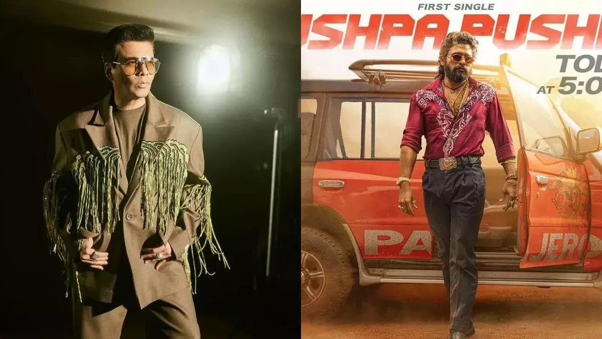 Allu Arjun : హరికేన్ రీల్ తుఫాను : పుష్ప 2లోని ఫస్ట్ సాంగ్పై కరణ్ జోహార్ Allu Arjun : హరికేన్ రీల్ తుఫాను : పుష్ప 2లోని ఫస్ట్ సాంగ్పై కరణ్ జోహార్