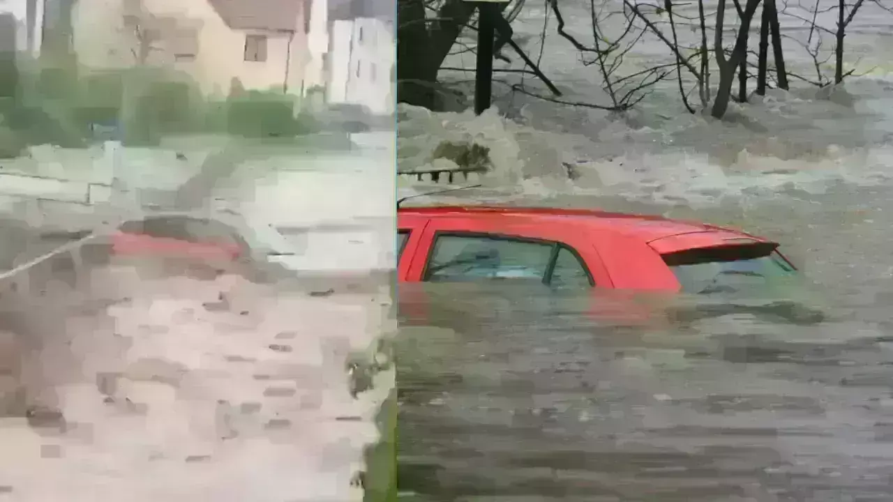 Germany Floods:  జర్మనీని ముంచెత్తిన భారీ వరదలు..