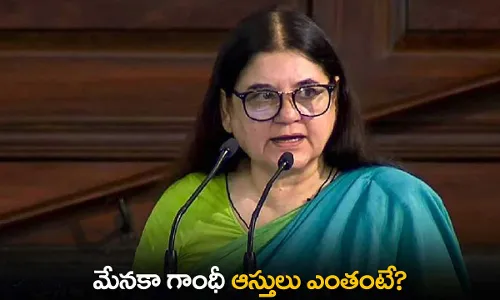 Menaka Gandhi : మేనకా గాంధీ ఆస్తులు ఎంతంటే? Menaka Gandhi : మేనకా గాంధీ ఆస్తులు ఎంతంటే?