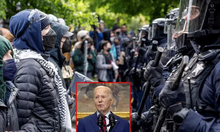 ఇజ్రాయెల్-హమాస్ యుద్ధానికి వ్యతిరేకంగా నిరసనలు.. 2వేల మంది కొలంబియా విద్యార్ధులు అరెస్ట్