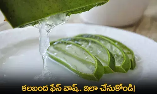 Face Tips : కలబంద ఫేస్ వాష్.. ఇలా చేసుకోండి!