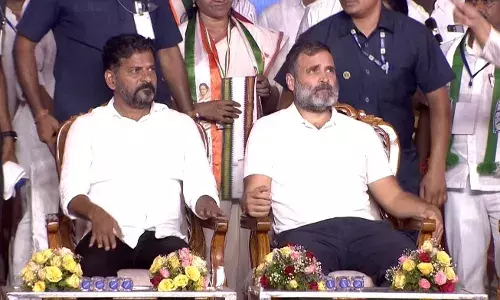 RAHUL: బీజేపీది రిజర్వేషన్లు రద్దు చేసే కుట్ర RAHUL: బీజేపీది రిజర్వేషన్లు రద్దు చేసే కుట్ర