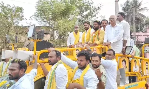 AP: ఏపీలో పతాకస్థాయికి చేరుకున్న ప్రచారం AP: ఏపీలో పతాకస్థాయికి చేరుకున్న ప్రచారం