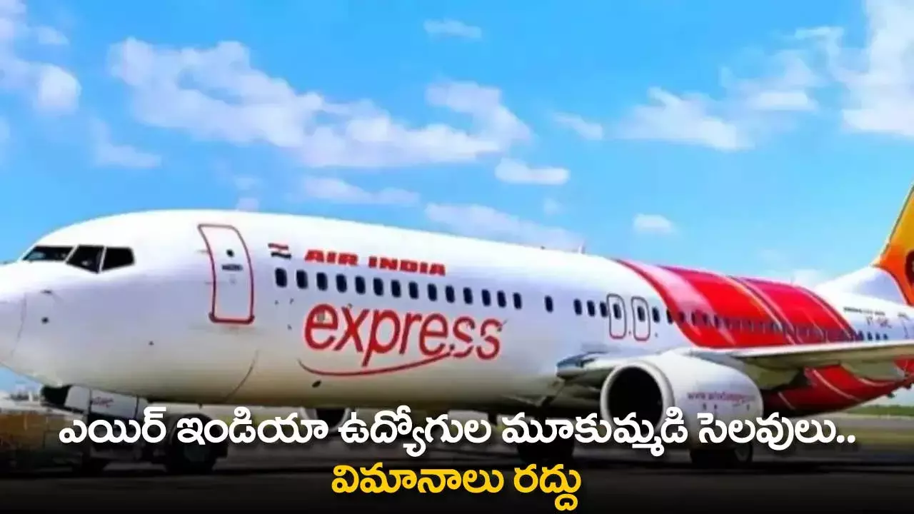 Air India : ఎయిర్ ఇండియా ఉద్యోగుల మూకుమ్మడి సెలవులు.. విమానాలు రద్దు Air India : ఎయిర్ ఇండియా ఉద్యోగుల మూకుమ్మడి సెలవులు.. విమానాలు రద్దు