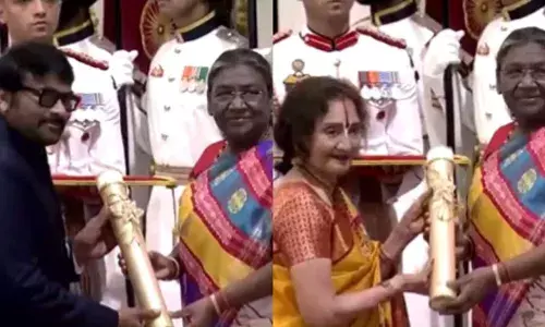 Padma Vibhushan : సినీ ప్రముఖులకు ముర్ము అవార్డుల ప్రదానం Padma Vibhushan : సినీ ప్రముఖులకు ముర్ము అవార్డుల ప్రదానం