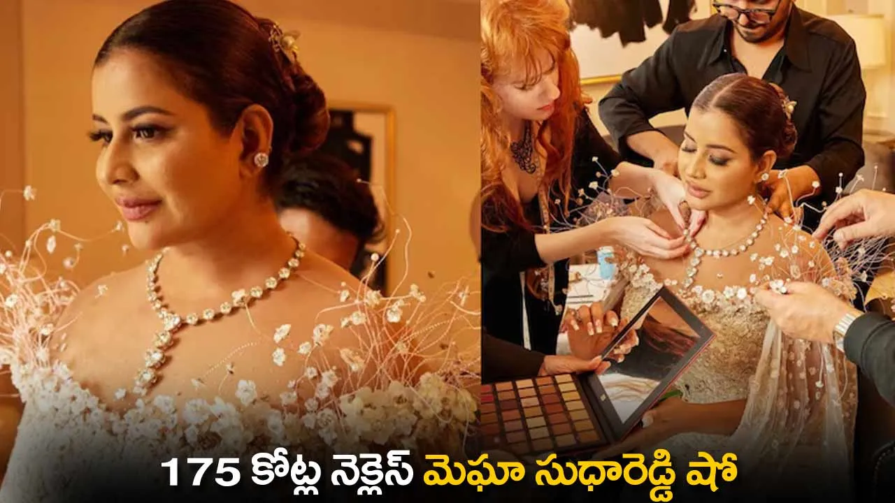 Necklace : 175 కోట్ల నెక్లెస్ మెఘా సుధారెడ్డి షో